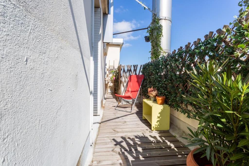 Gaspar - 2 Pieces Au Dernier Etage Avec Balcon Булонь-Бийанкур Экстерьер фото